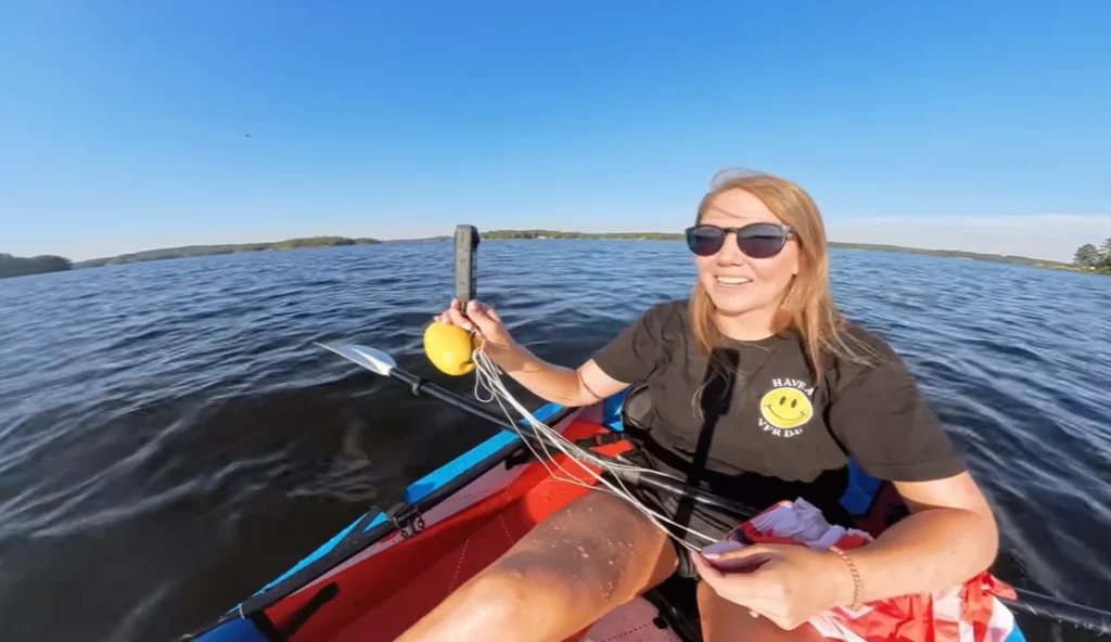 A YouTuber drops the new Insta360 X5 camera from 1,000 feet to test its durability - it hits the lake, keeps recording, and somehow survives the fall