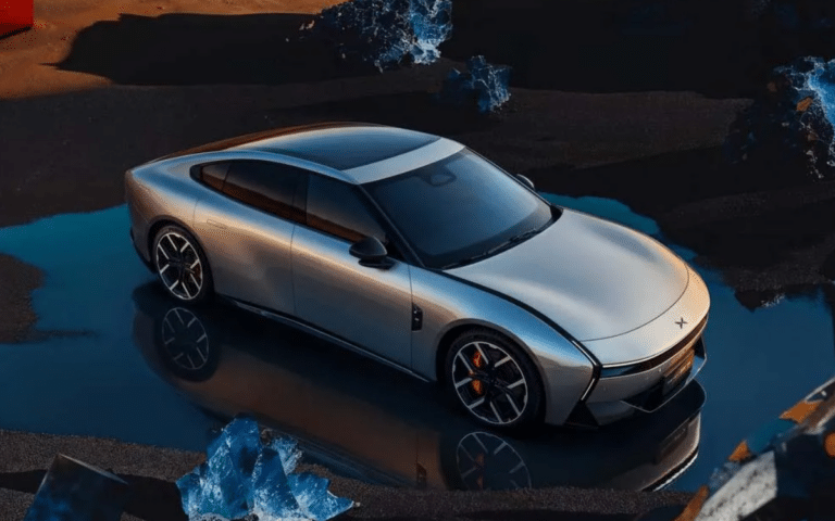 New images of Xpeng P7 EV sedan are finally out