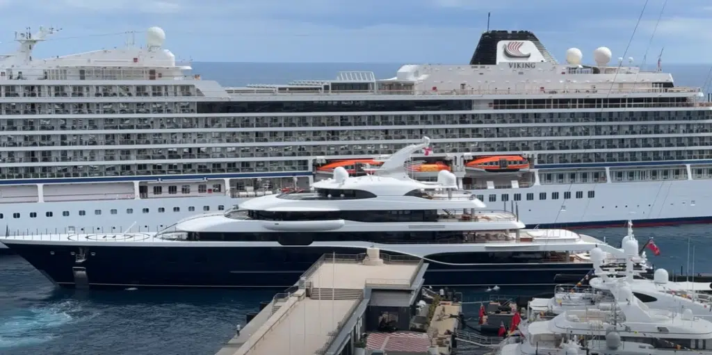 Once the world’s richest man, Bernard Arnault’s $150M superyacht dominates Monaco harbor ahead of the GP