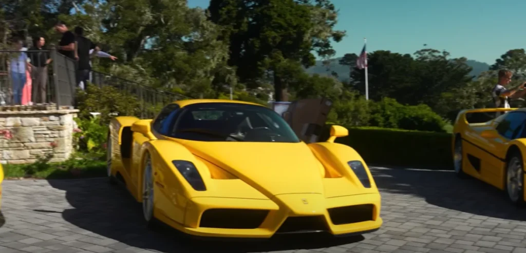 California man has the big five Ferraris in red and yellow, told it should be ‘illegal’ to hide them away