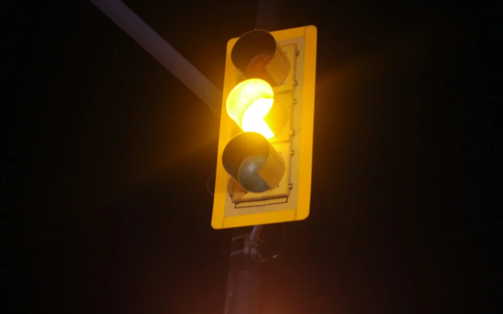 The yellow traffic light feels so essential today that it’s hard to imagine roads without it.