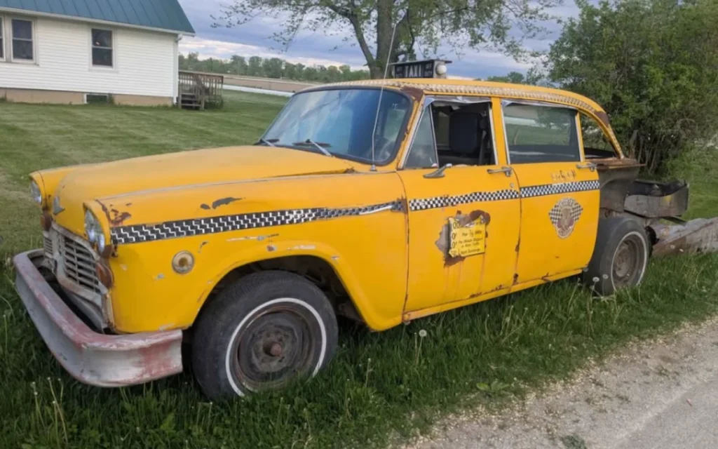 A classic 1979 New York City taxi was recently unearthed in a barn in Iowa, and now it’s looking for a new home and a bit of TLC