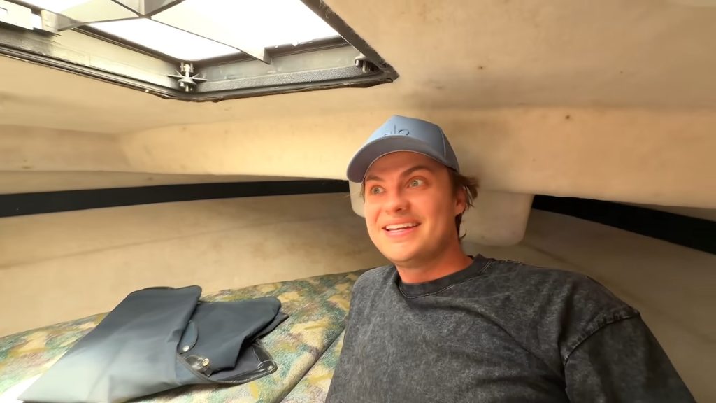 Virginia man drives his Tesla Cybertruck on 1,000-mile road trip to buy the cheapest yacht in the US and when he arrives he's left stunned