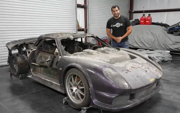 YouTuber bought British hand-built supercar for $250