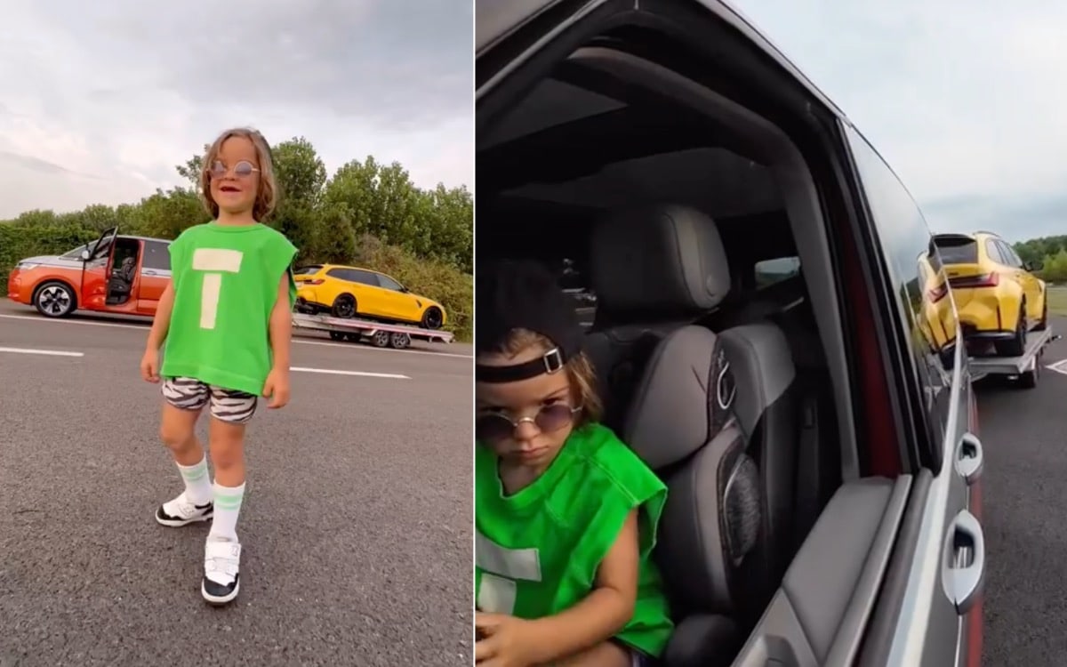 Four-year-old Zayn Sofuoğlu just reversed a VW van hitching a trailer around a race track like an absolute boss