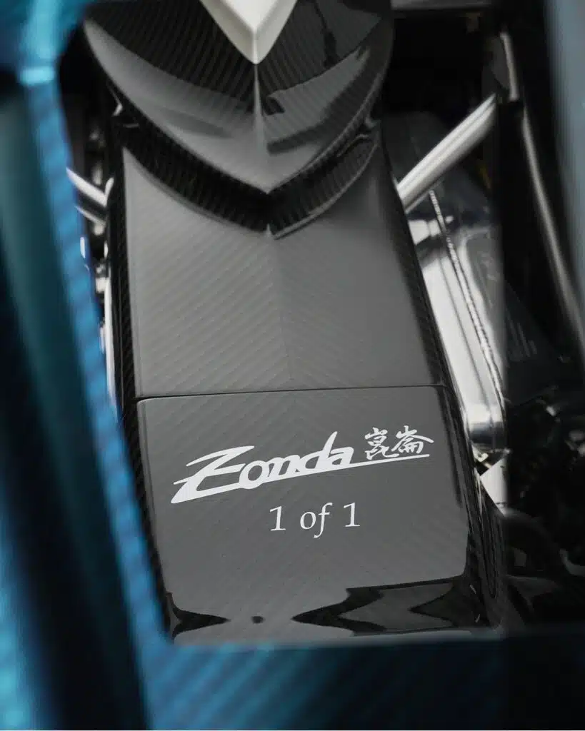 One of one Pagani Roadster from China was inspired by a mountain range