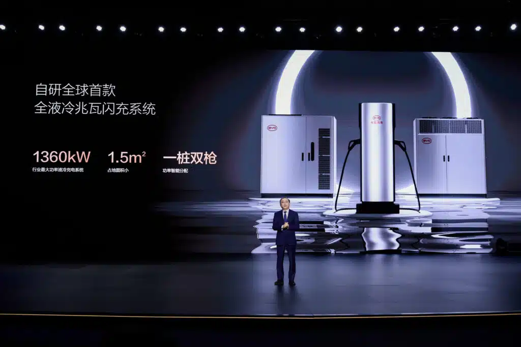 A man was left with his ‘mind blown’ after trying out Super e-Platform: the BYD five-minute EV charger that is twice as powerful as Superchargers